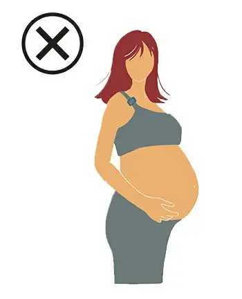 Pregnant women should not use castor oil pack wrap